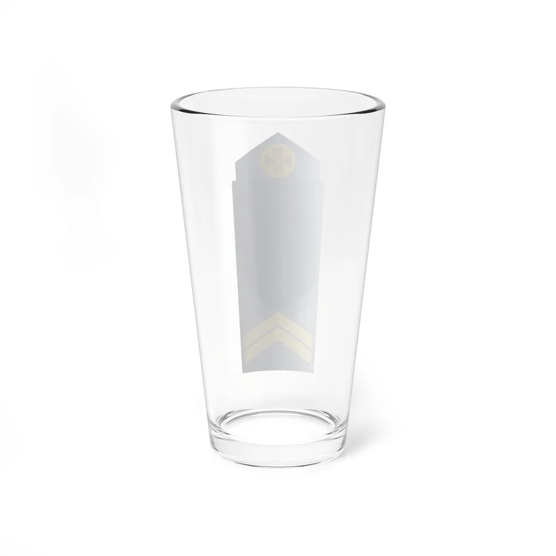 UAAF shoulder mark 03 (Ukraine) (Military Rank) Pint Glass 16oz - Go Mug Yourself