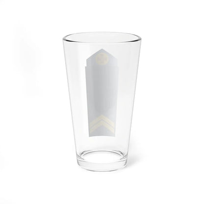 UAAF shoulder mark 03 (Ukraine) (Military Rank) Pint Glass 16oz - Go Mug Yourself