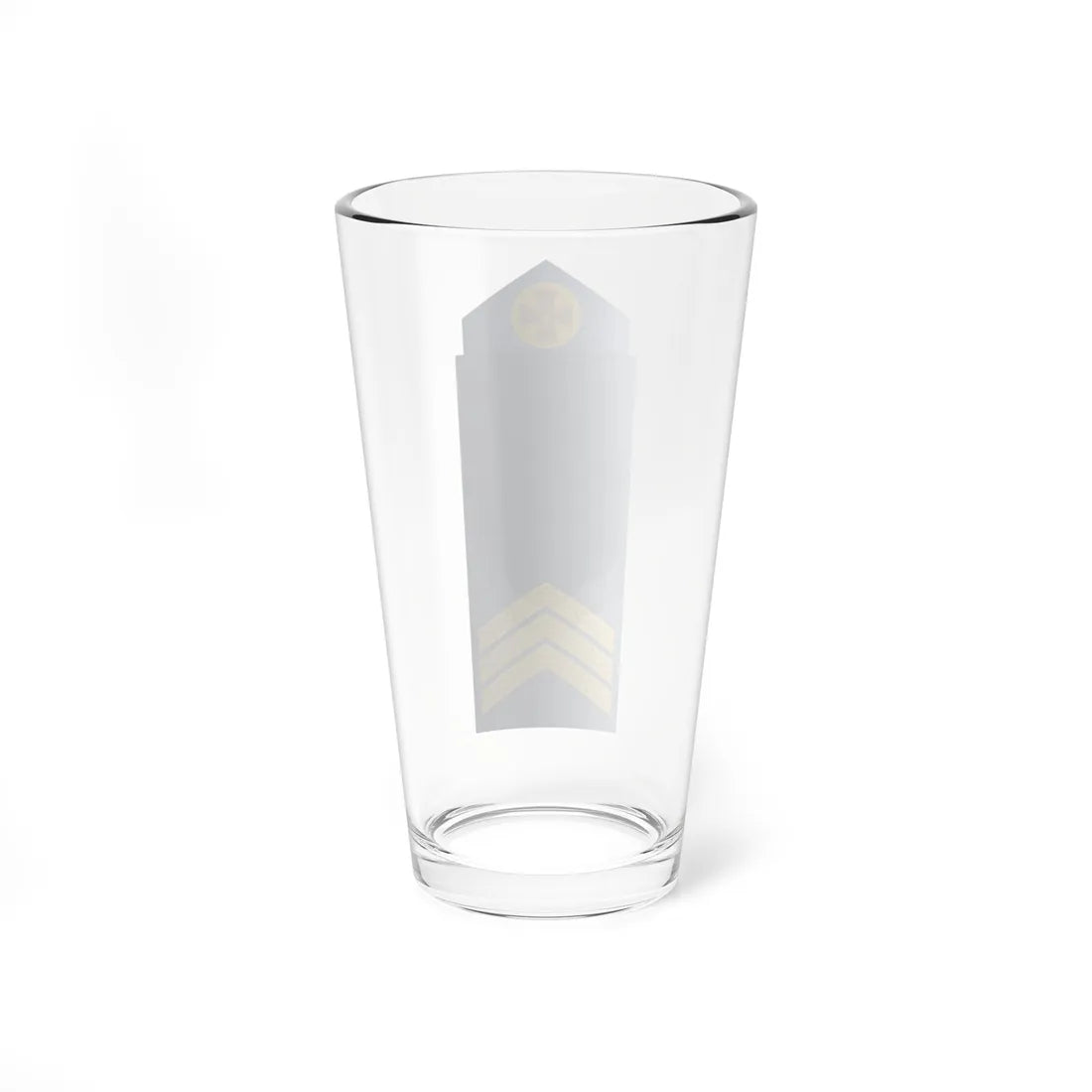 UAAF shoulder mark 04 (Ukraine) (Military Rank) Pint Glass 16oz - Go Mug Yourself