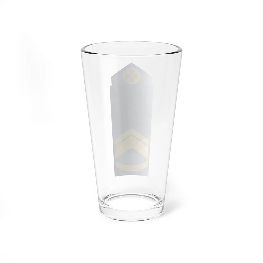 UAAF shoulder mark 08 (Ukraine) (Military Rank) Pint Glass 16oz - Go Mug Yourself