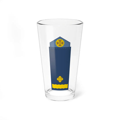 UAAF shoulder mark 15 (Ukraine) (Military Rank) Pint Glass 16oz 16oz - Go Mug Yourself