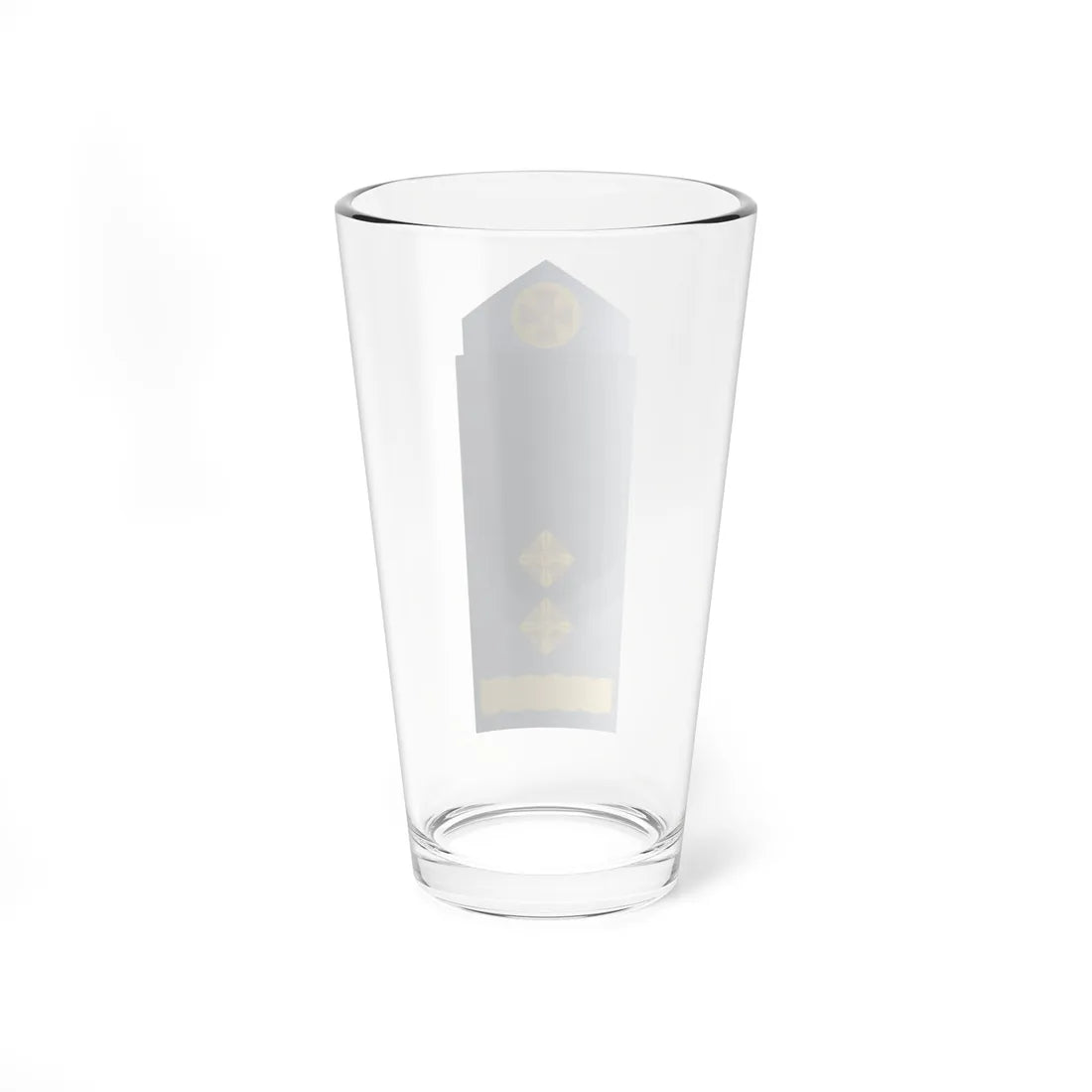 UAAF shoulder mark 16 (Ukraine) (Military Rank) Pint Glass 16oz - Go Mug Yourself
