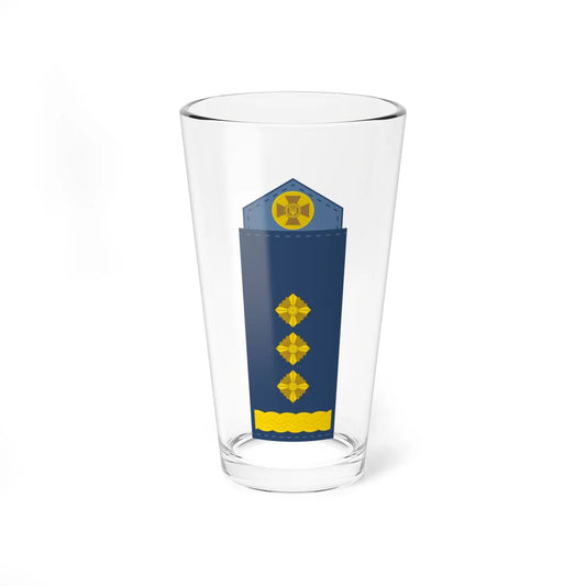 UAAF shoulder mark 17 (Ukraine) (Military Rank) Pint Glass 16oz 16oz - Go Mug Yourself