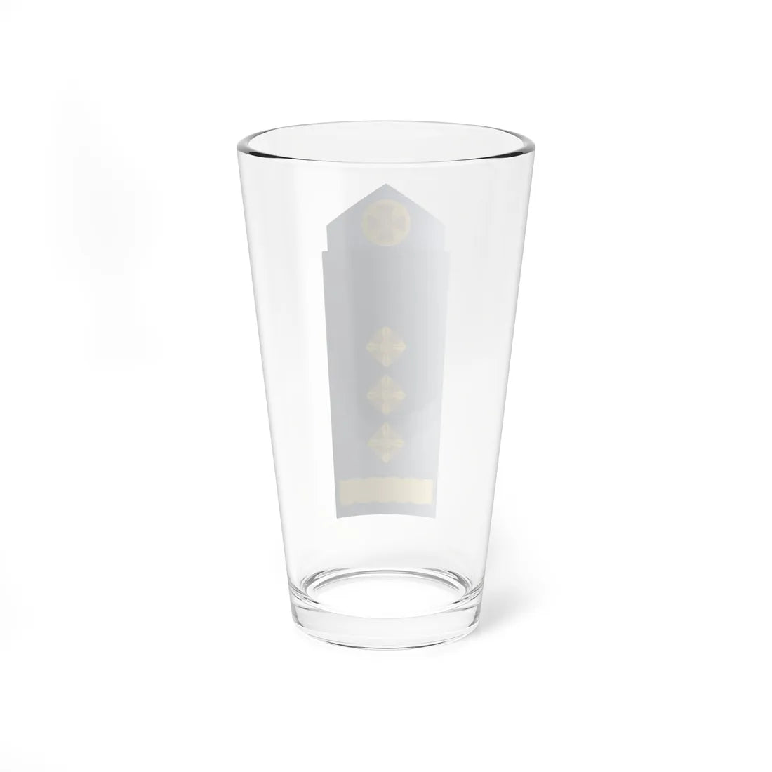 UAAF shoulder mark 17 (Ukraine) (Military Rank) Pint Glass 16oz - Go Mug Yourself