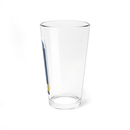 UAAF shoulder mark 18 (Ukraine) (Military Rank) Pint Glass 16oz - Go Mug Yourself