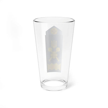 UAAF shoulder mark 22 (Ukraine) (Military Rank) Pint Glass 16oz - Go Mug Yourself