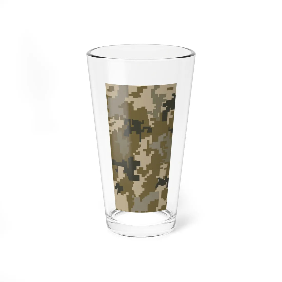 UAc shoulder mark 01 (Ukraine) (Military Rank) Pint Glass 16oz 16oz - Go Mug Yourself