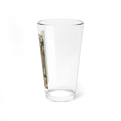 UAc shoulder mark 01 (Ukraine) (Military Rank) Pint Glass 16oz - Go Mug Yourself