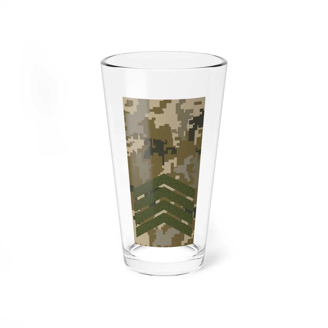 UAc shoulder mark 05 (Ukraine) (Military Rank) Pint Glass 16oz 16oz - Go Mug Yourself