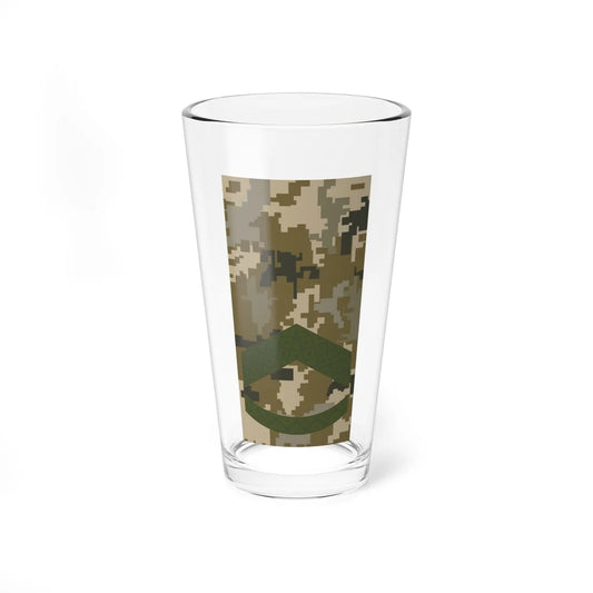 UAc shoulder mark 07 (Ukraine) (Military Rank) Pint Glass 16oz 16oz - Go Mug Yourself