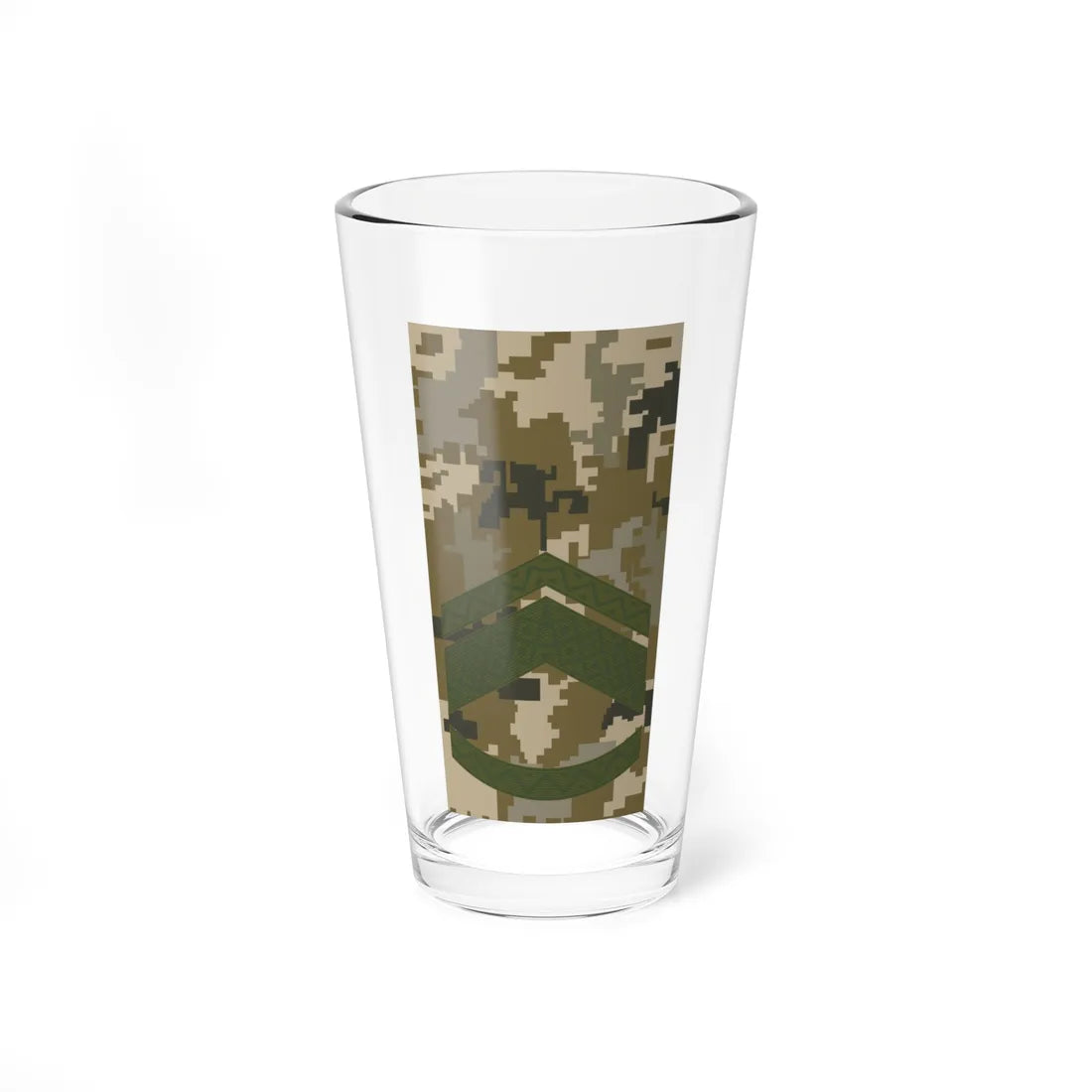 UAc shoulder mark 08 (Ukraine) (Military Rank) Pint Glass 16oz 16oz - Go Mug Yourself