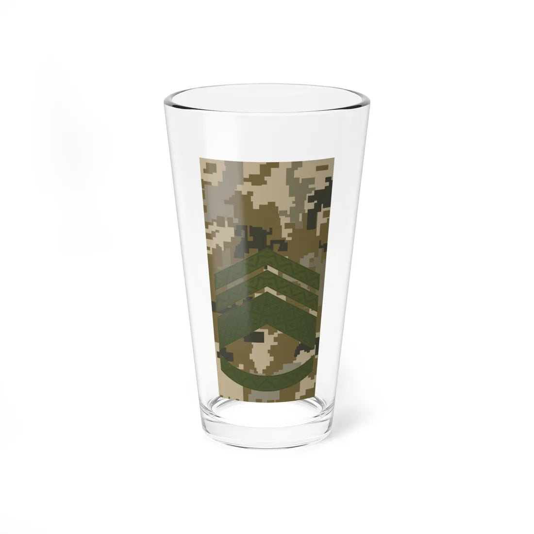 UAc shoulder mark 09 (Ukraine) (Military Rank) Pint Glass 16oz 16oz - Go Mug Yourself