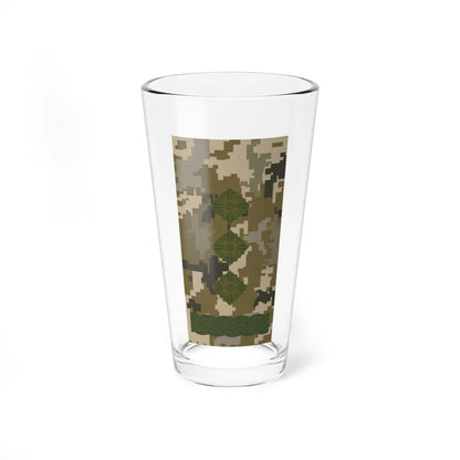 UAc shoulder mark 17 (Ukraine) (Military Rank) Pint Glass 16oz 16oz - Go Mug Yourself