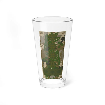 UAc shoulder mark 21 (Ukraine) (Military Rank) Pint Glass 16oz 16oz - Go Mug Yourself