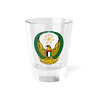 UAE Armed Forces Coat of Arms (United Arab Emirates) (Coat of Arms) Shot Glass 1.5oz - Go Mug Yourself