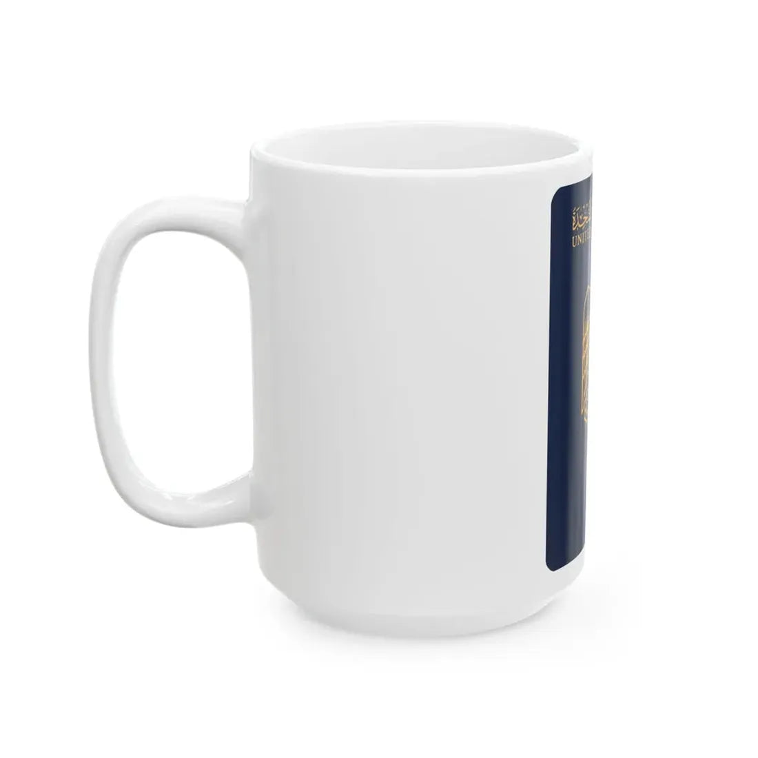 UAE Passport - White Coffee Mug - Go Mug Yourself