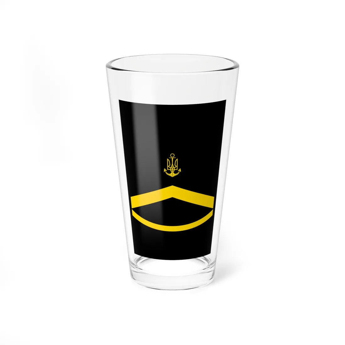 UANs HS 06 (Ukraine) (Military Rank) Pint Glass 16oz 16oz - Go Mug Yourself