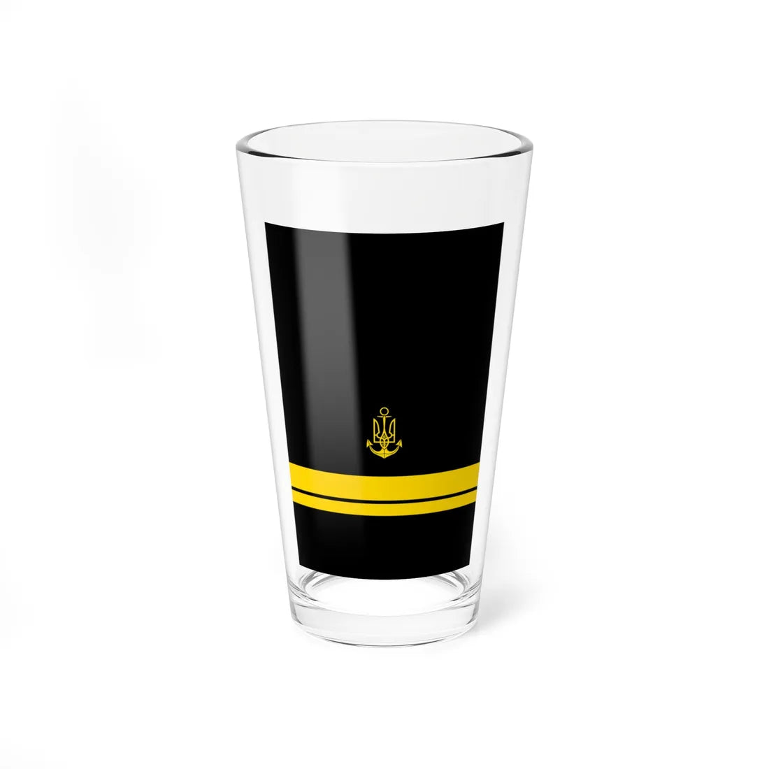 UANs HS 10 (Ukraine) (Military Rank) Pint Glass 16oz 16oz - Go Mug Yourself
