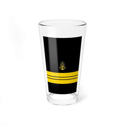 UANs HS 12 (Ukraine) (Military Rank) Pint Glass 16oz 16oz - Go Mug Yourself