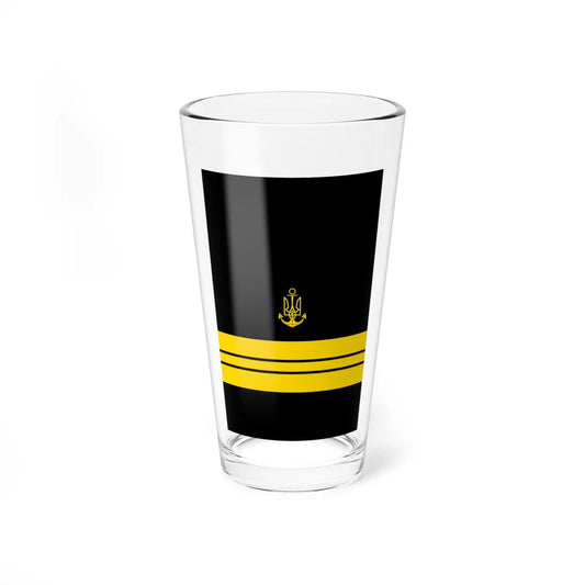 UANs HS 12 (Ukraine) (Military Rank) Pint Glass 16oz 16oz - Go Mug Yourself