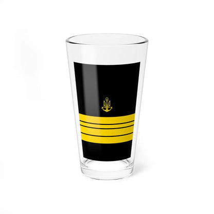 UANs HS 14 (Ukraine) (Military Rank) Pint Glass 16oz 16oz - Go Mug Yourself