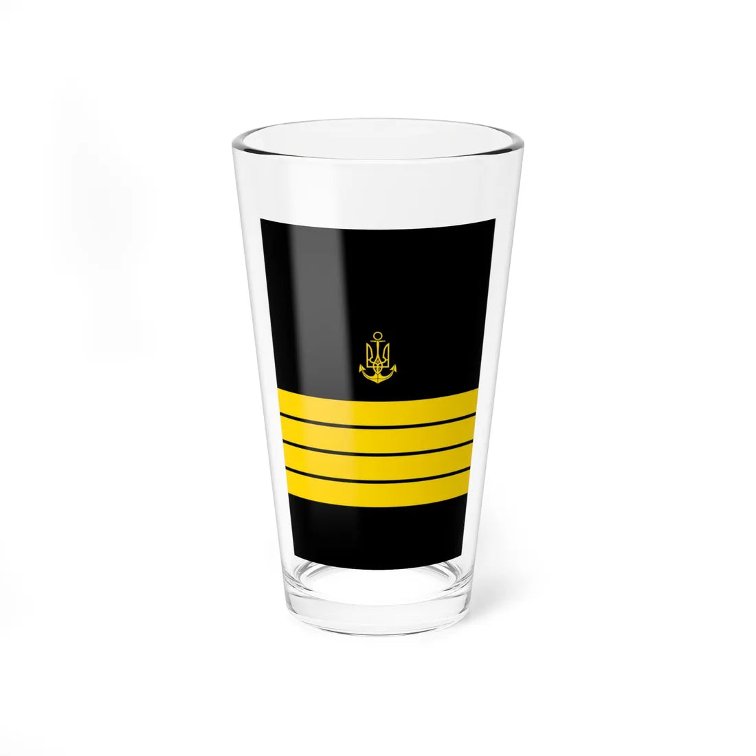 UANs HS 15 (Ukraine) (Military Rank) Pint Glass 16oz 16oz - Go Mug Yourself