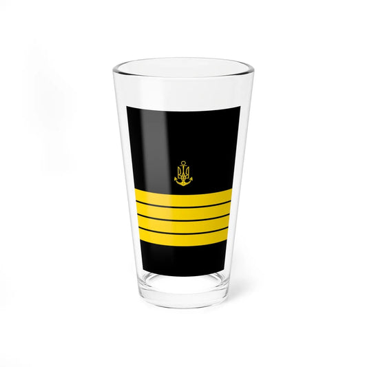 UANs HS 15 (Ukraine) (Military Rank) Pint Glass 16oz 16oz - Go Mug Yourself