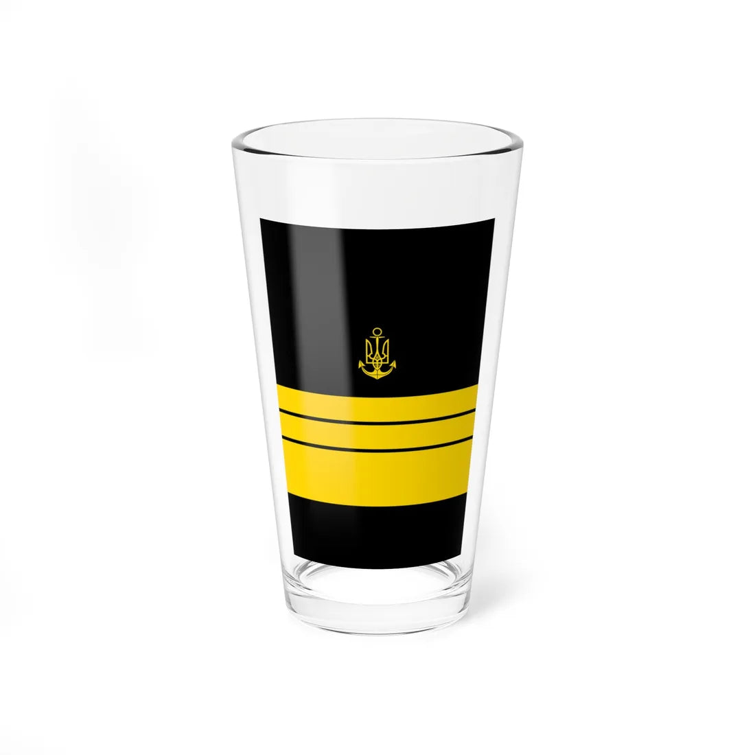 UANs HS 17 (Ukraine) (Military Rank) Pint Glass 16oz 16oz - Go Mug Yourself