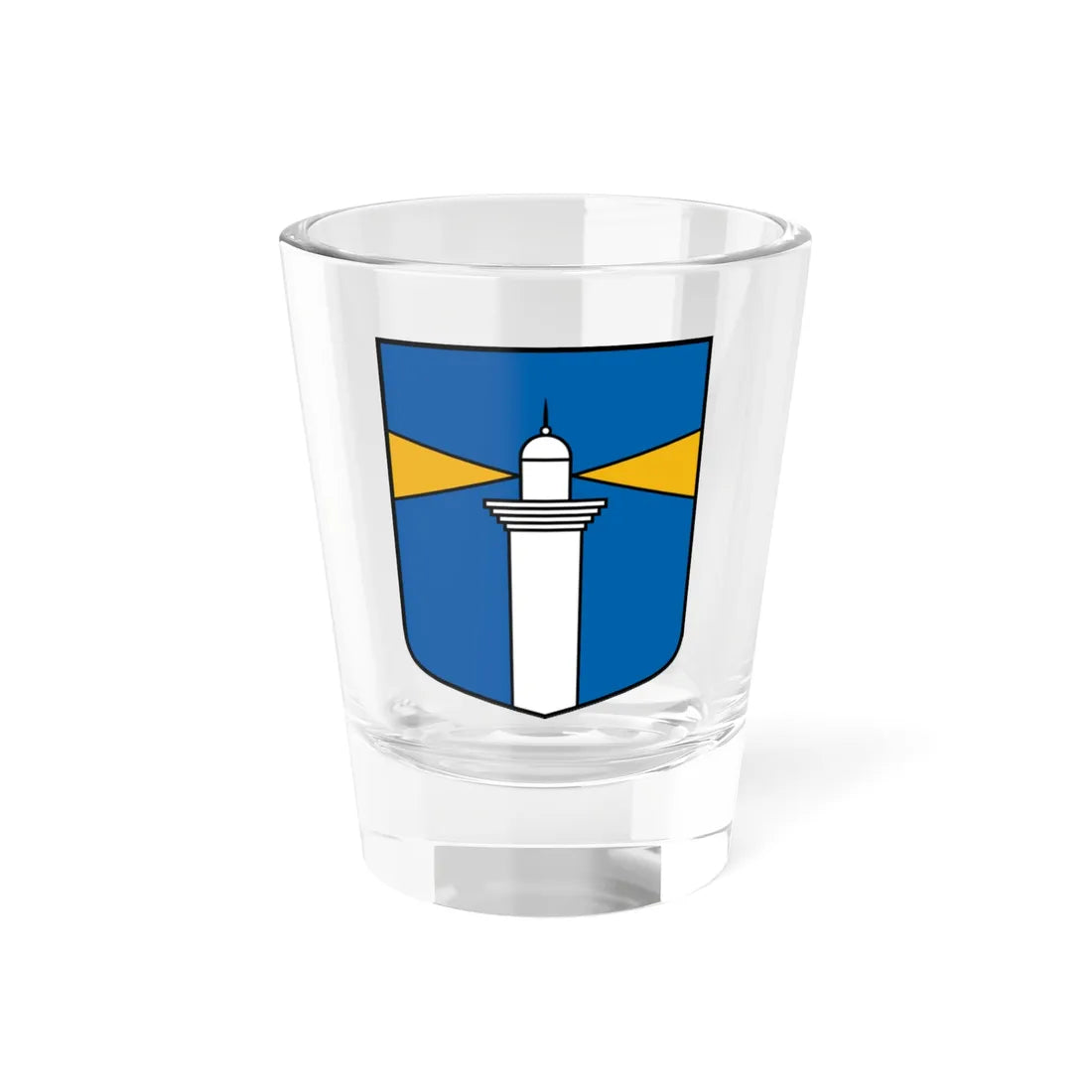 Užavas pagasts COA (Latvia) (Coat of Arms) Shot Glass 1.5oz 1.5oz - Go Mug Yourself
