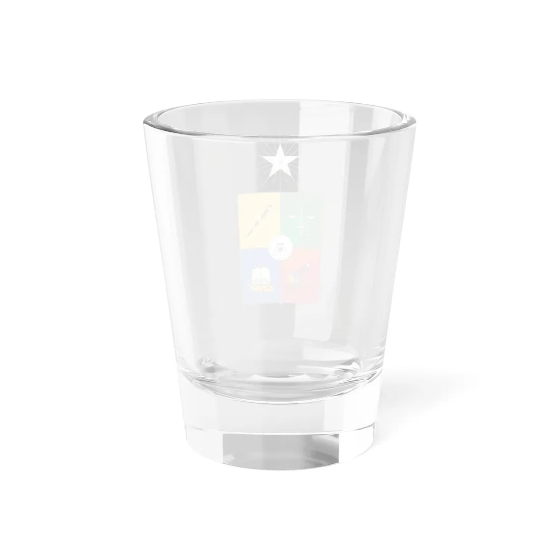 Uchile (Chile) (Coat of Arms) Shot Glass 1.5oz - Go Mug Yourself