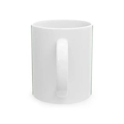 UCID Party Flag  Calanka Xisbiga UCID (Mali) White Coffee Mug - Go Mug Yourself