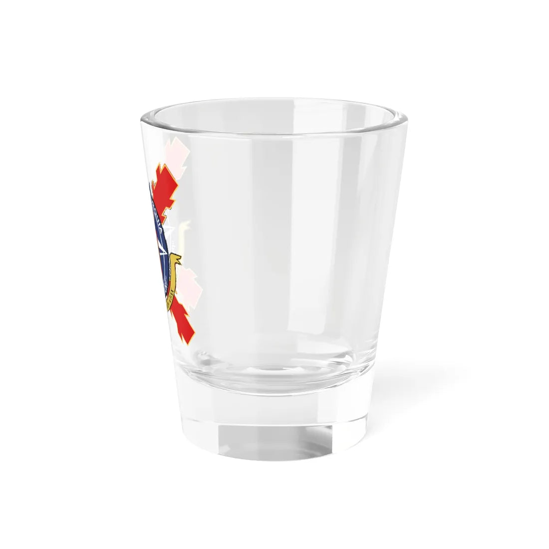 UDAA APOYO A TURQUÍA distintivo (Spain) (Coat of Arms) Shot Glass 1.5oz - Go Mug Yourself