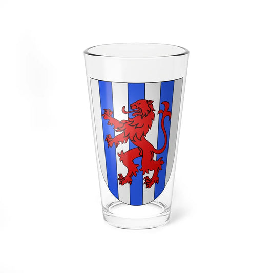 Ueberstorf-coat of arms (Switzerland) (Coat of Arms) Pint Glass 16oz 16oz - Go Mug Yourself