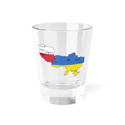 UEFA Euro 2012 uk (Ukraine) Shot Glass 1.5oz 1.5oz - Go Mug Yourself