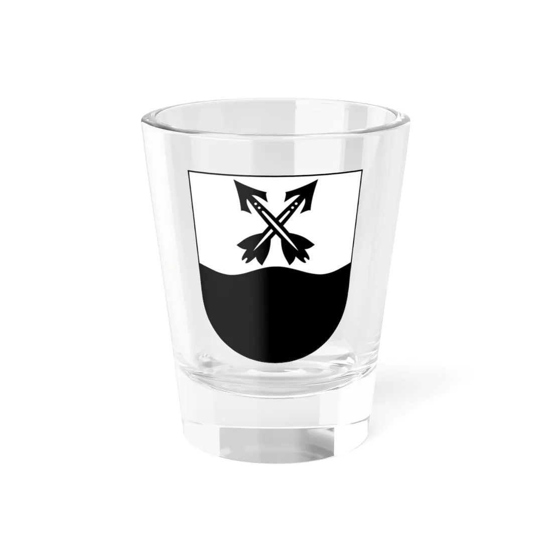 UesslingenBuch-blazon (Switzerland) (Coat of Arms) Shot Glass 1.5oz 1.5oz - Go Mug Yourself