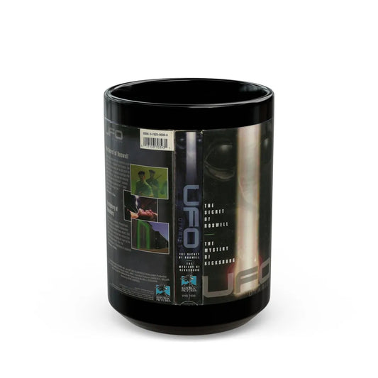 UFO DIARIES (VHS COVER) - Black Coffee Mug-15oz-Go Mug Yourself