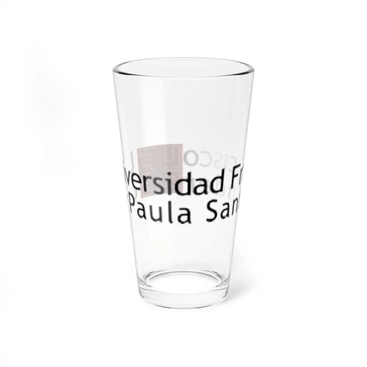 UFPS logo (Colombia) (Coat of Arms) Pint Glass 16oz 16oz - Go Mug Yourself