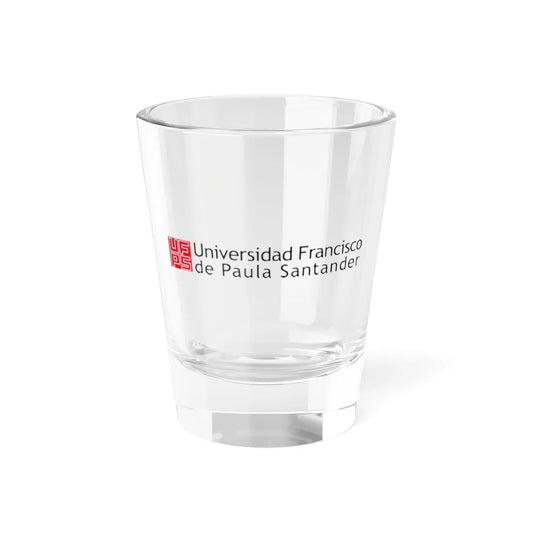 UFPS logo (Colombia) (Coat of Arms) Shot Glass 1.5oz 1.5oz - Go Mug Yourself