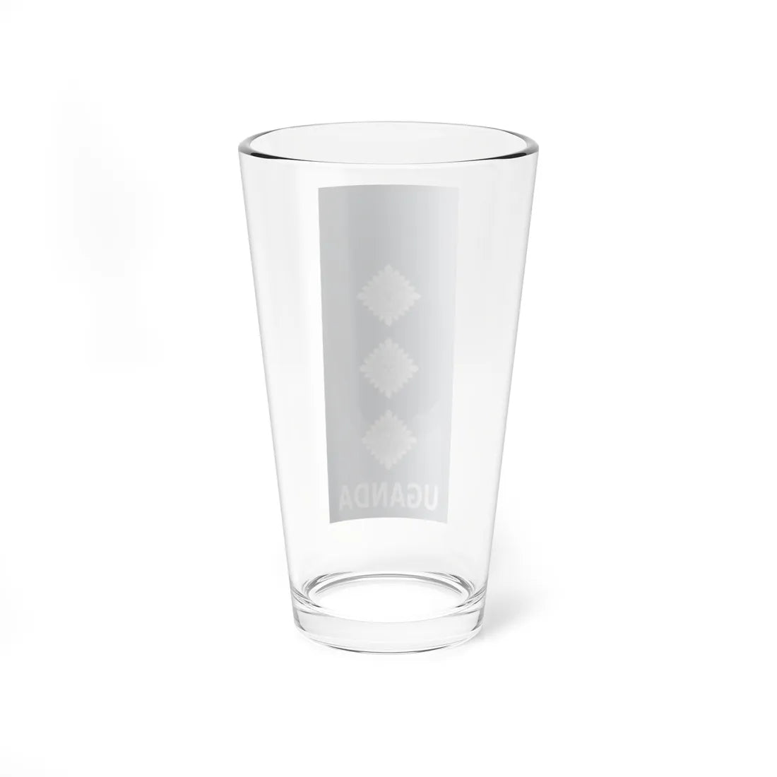 Uganda AirForce OF 2 (Uganda) (Military Rank) Pint Glass 16oz - Go Mug Yourself