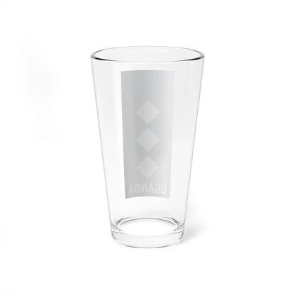 Uganda AirForce OF 2 (Uganda) (Military Rank) Pint Glass 16oz - Go Mug Yourself