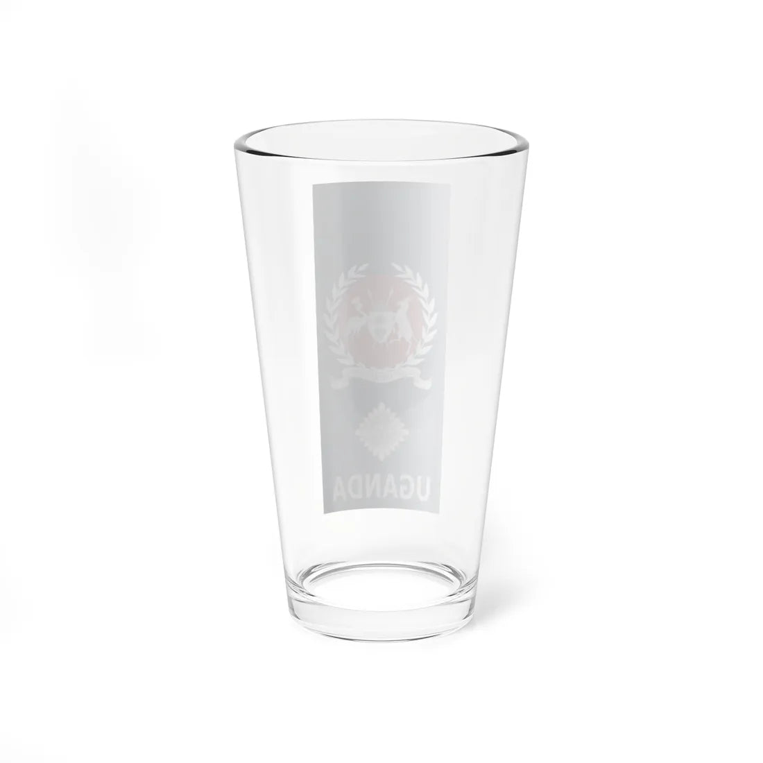 Uganda AirForce OF 4 (Uganda) (Military Rank) Pint Glass 16oz - Go Mug Yourself
