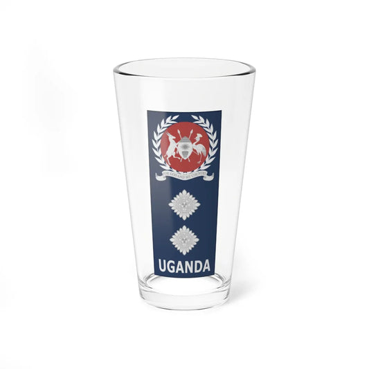 Uganda AirForce OF 5 (Uganda) (Military Rank) Pint Glass 16oz 16oz - Go Mug Yourself