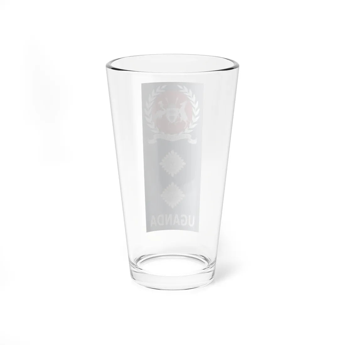 Uganda AirForce OF 5 (Uganda) (Military Rank) Pint Glass 16oz - Go Mug Yourself