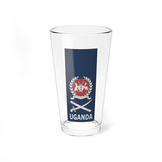 Uganda AirForce OF 7 (Uganda) (Military Rank) Pint Glass 16oz 16oz - Go Mug Yourself