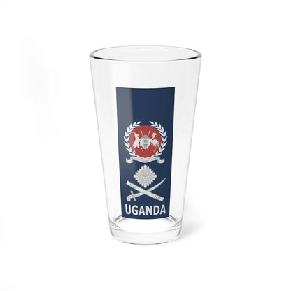 Uganda AirForce OF 8 (Uganda) (Military Rank) Pint Glass 16oz 16oz - Go Mug Yourself
