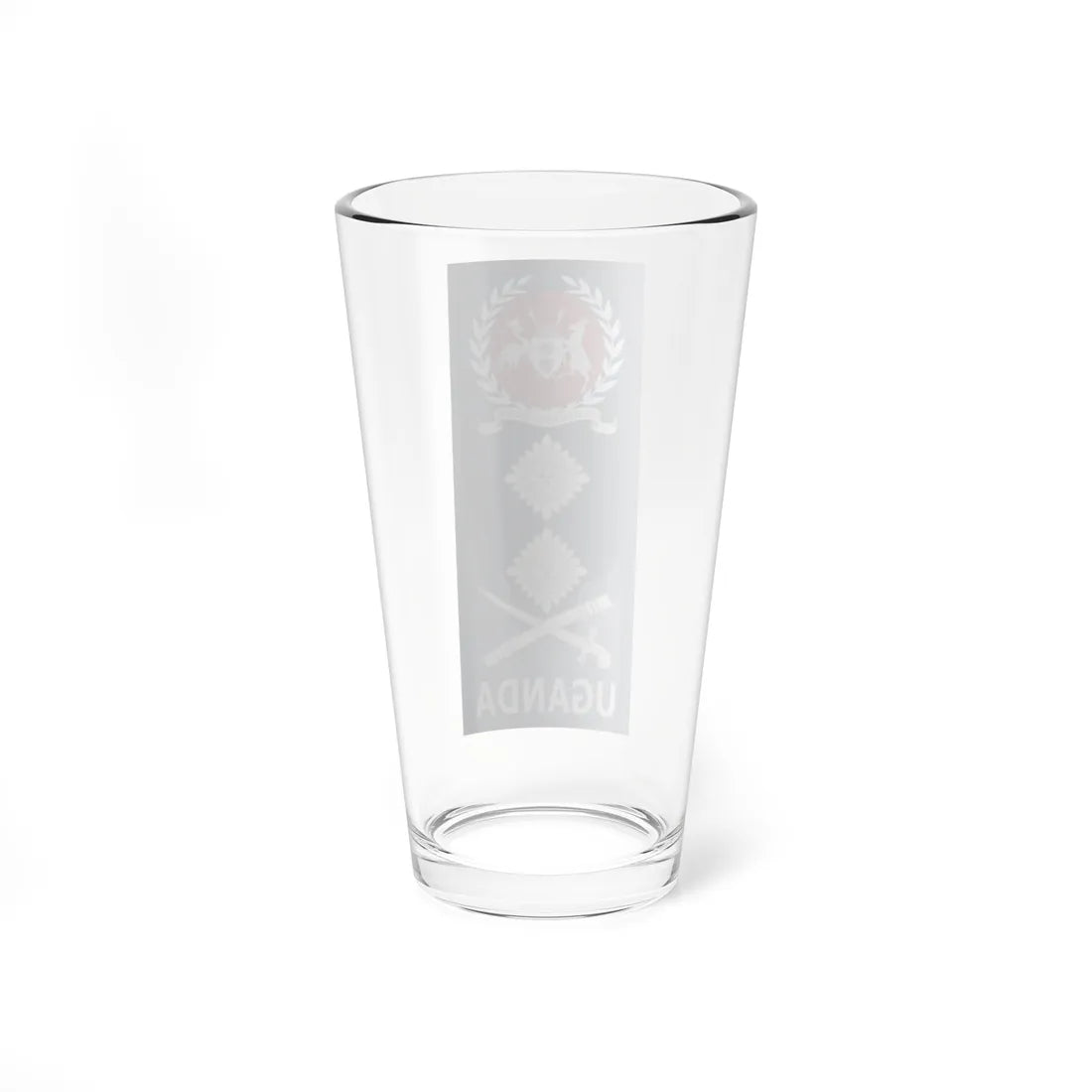 Uganda AirForce OF 9 (Uganda) (Military Rank) Pint Glass 16oz - Go Mug Yourself