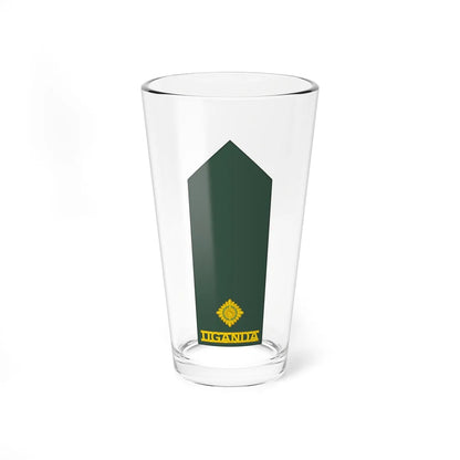 Uganda Army OF 1a (Uganda) (Military Rank) Pint Glass 16oz 16oz - Go Mug Yourself