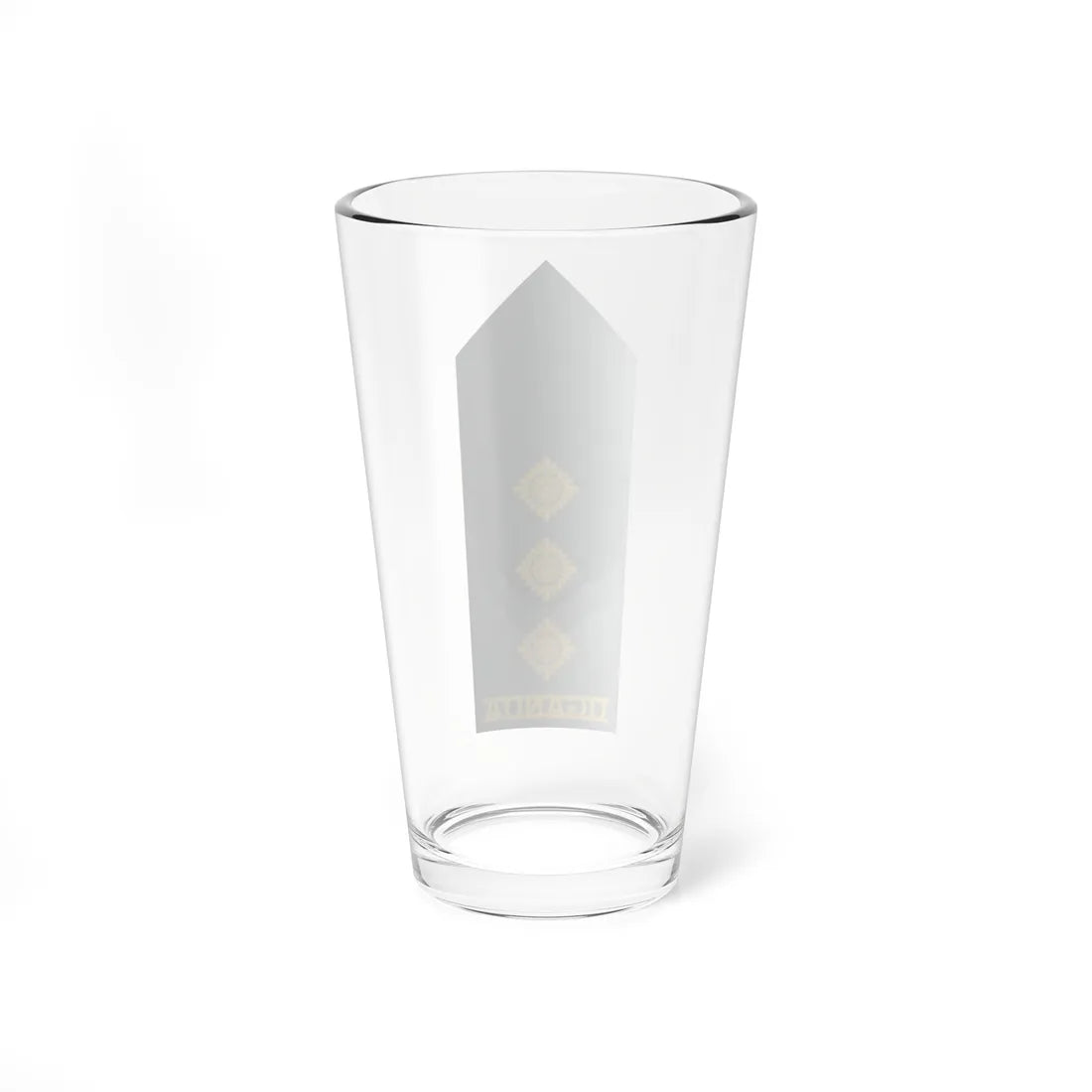 Uganda Army OF 2 (Uganda) (Military Rank) Pint Glass 16oz - Go Mug Yourself