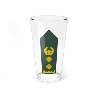 Uganda Army OF 5 (Uganda) (Military Rank) Pint Glass 16oz 16oz - Go Mug Yourself