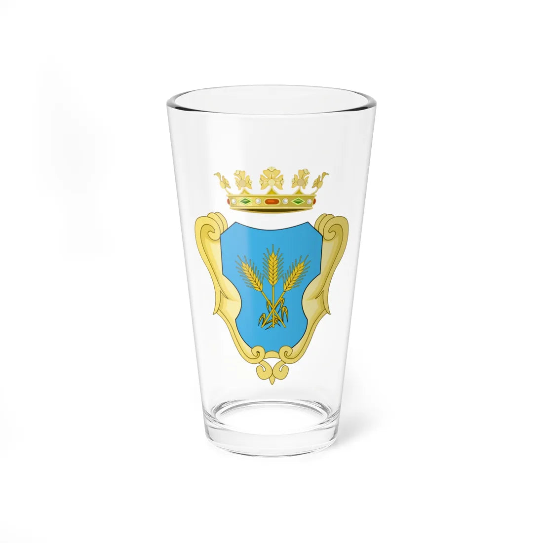 Uggiano Montefusco-Stremma (Italy) (Coat of Arms) Pint Glass 16oz 16oz - Go Mug Yourself